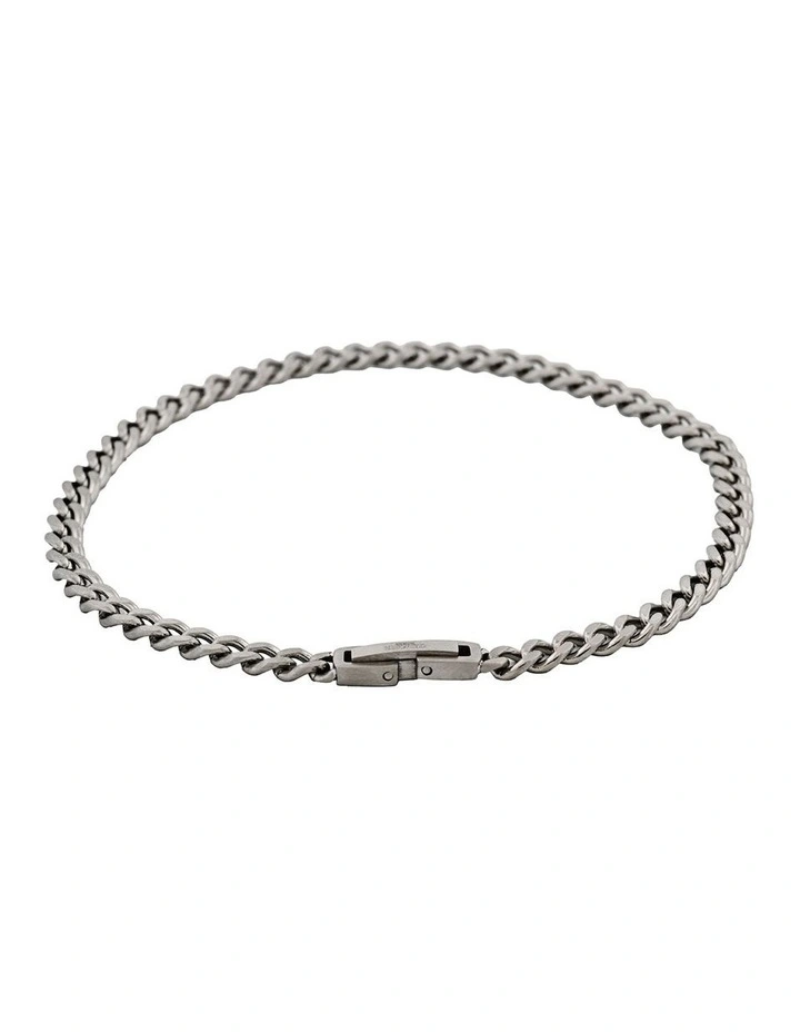 Classic Cuban Link Bracelet Stainless Steel (215 x 4mm) image 1