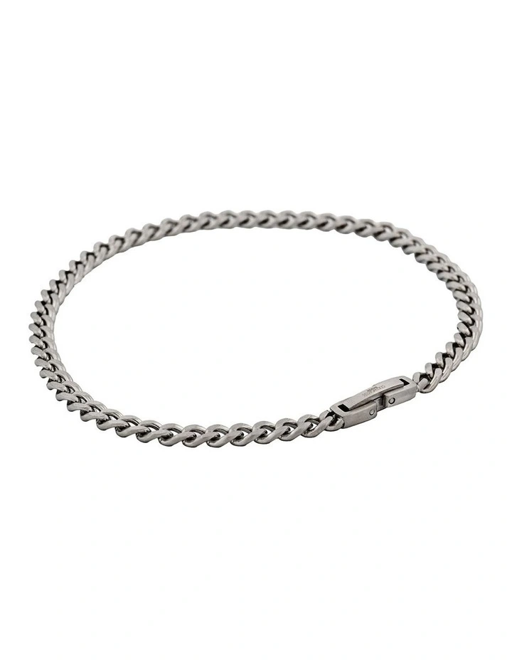 Classic Cuban Link Bracelet Stainless Steel (215 x 4mm) image 2