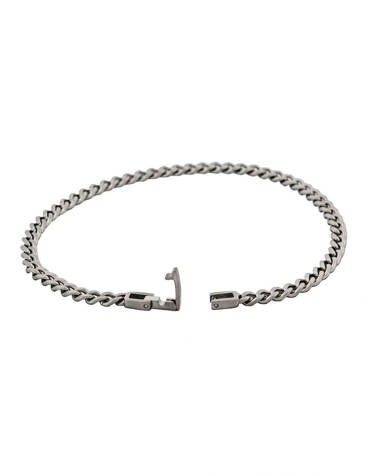 Classic Cuban Link Bracelet Stainless Steel (215 x 4mm) image 4