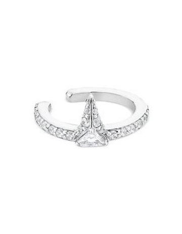 White Diamonds in Sterling Silver colour