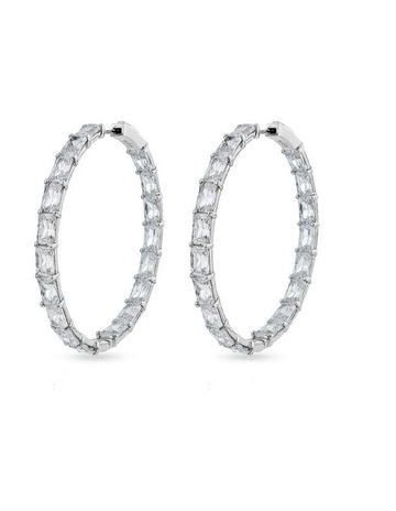 White Diamonds in Sterling Silver colour