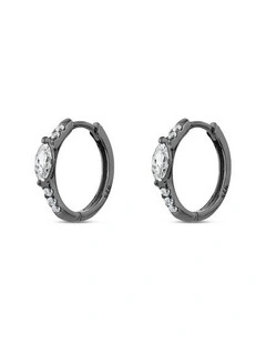 Natural Huggie Earrings