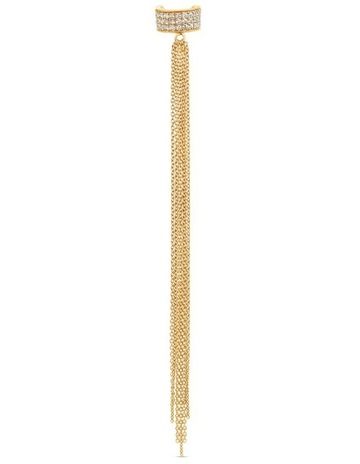 White Diamonds in 18K Gold colour