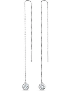 Minx Solitaire Drop Earrings