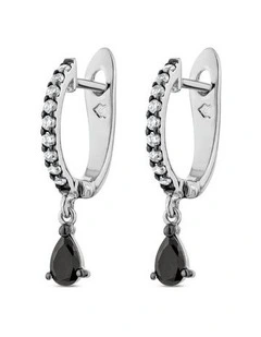 Pure Drop Huggie Earrings