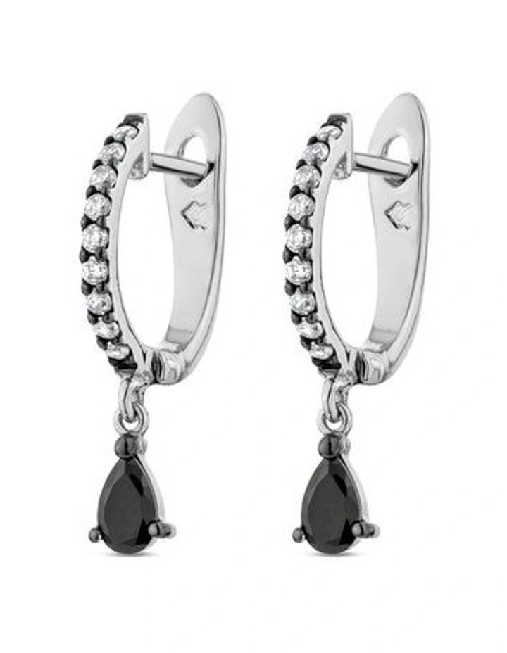 Pure Drop Huggie Earrings image 1