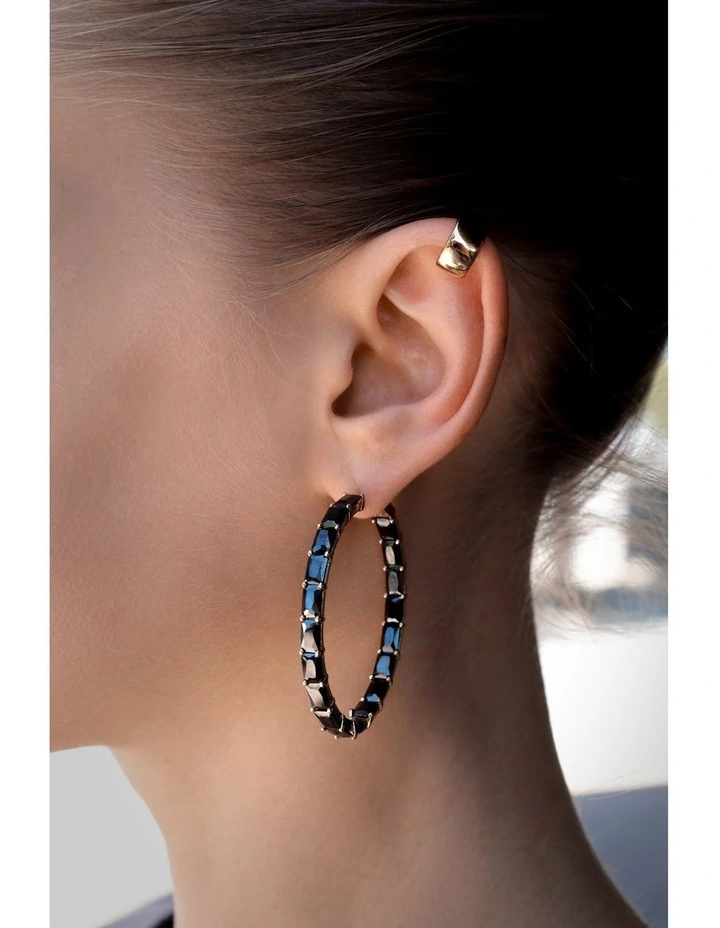Inspired Hoop Earrings image 2
