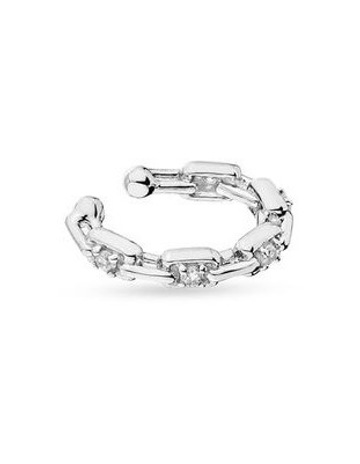 White Diamonds in Sterling Silver colour