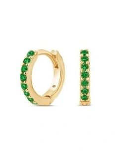 Light Huggie Earrings