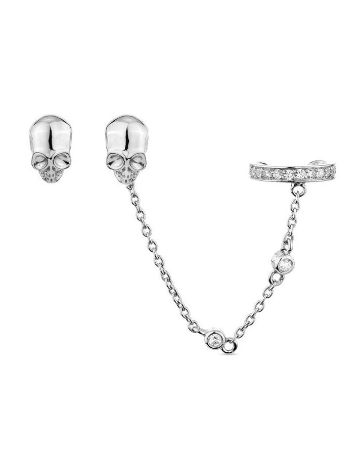 Peace Stud Ear Cuff Set image 1