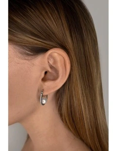 Eclipse Hoop Earrings