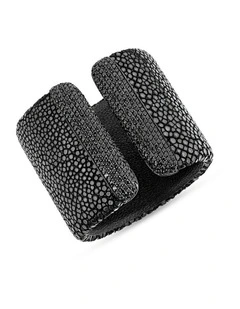 Intrigue Galuchat Cuff