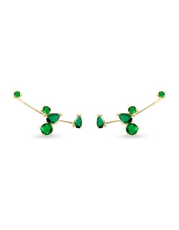 Emerald in 18K Gold colour