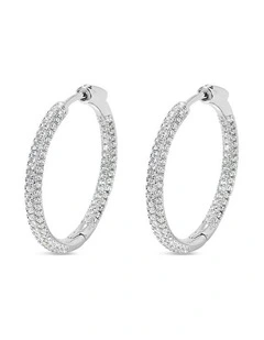 Pursuit Pave Hoops Petite