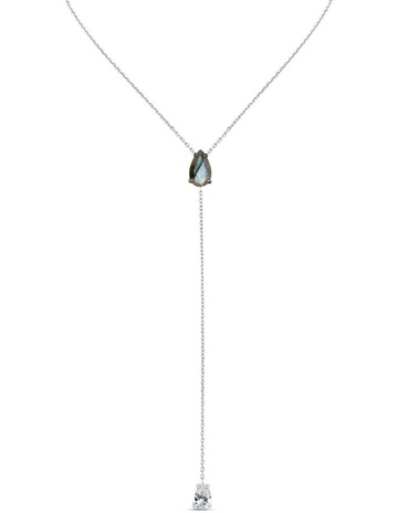 Labradorite in Sterling Silver colour