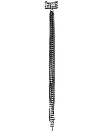 White Diamonds in Black Rhodium colour