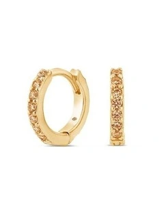 Light Huggie Earrings