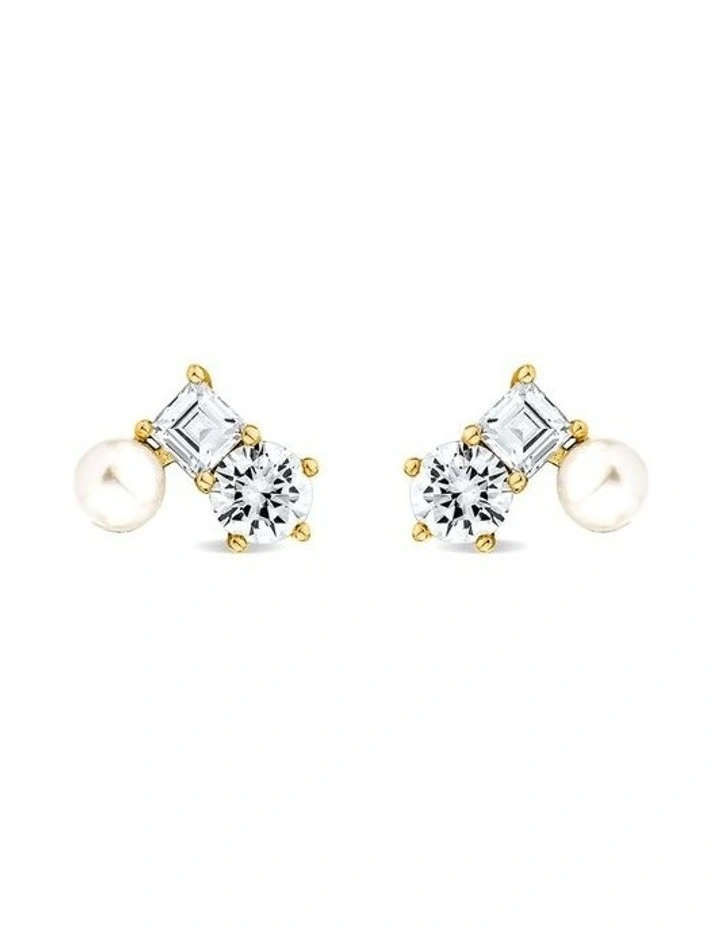 Eclipse Stud Earrings image 1