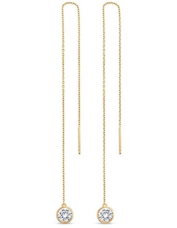 Minx Solitaire Drop Earrings image 1