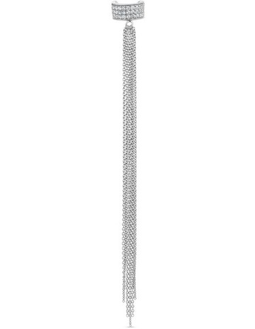 White Diamonds in Sterling Silver colour
