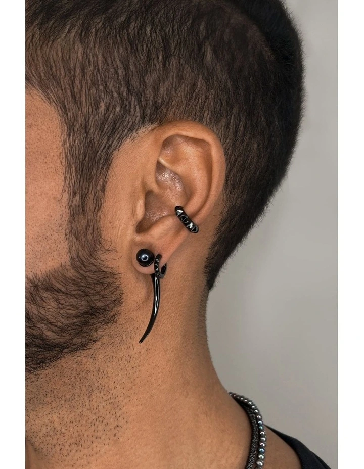 Honeycomb Ear Cuff image 3