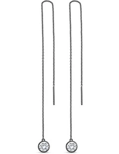 Minx Solitaire Drop Earrings