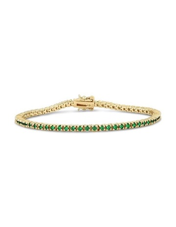 Emerald in 18K Gold colour