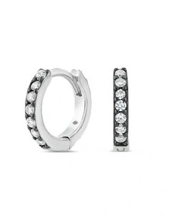 Light Huggie Earrings