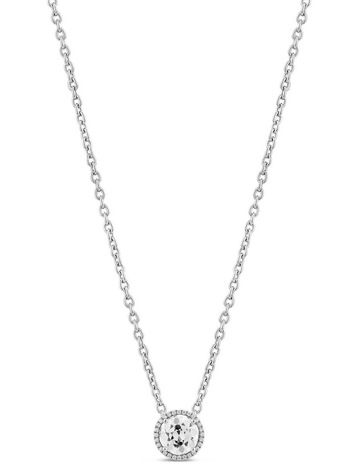 White Diamonds in Sterling Silver colour