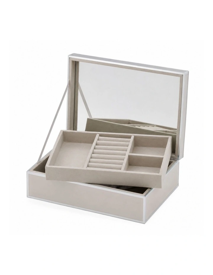 SARA Cloud Grey Large Jewellery Box image 1