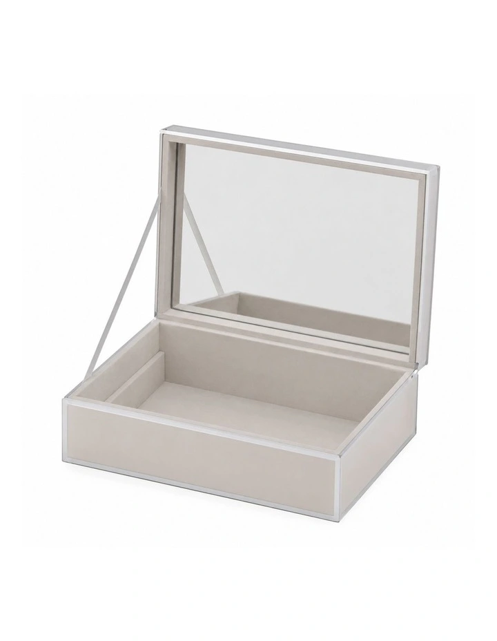 SARA Cloud Grey Large Jewellery Box image 3