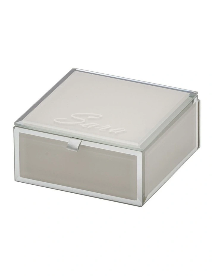SARA Cloud Grey Small Jewellery Box image 3