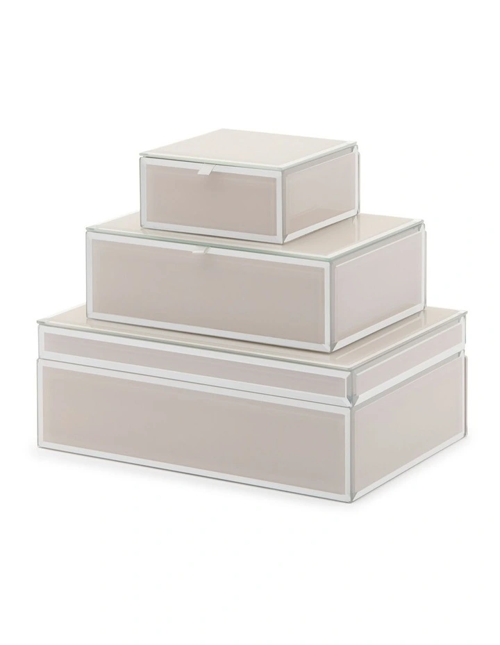 SARA Cloud Grey Medium Jewellery Box (with insert) image 3