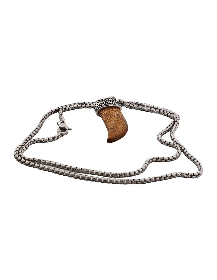 Bronzite Shark S Tooth Pendant image 3