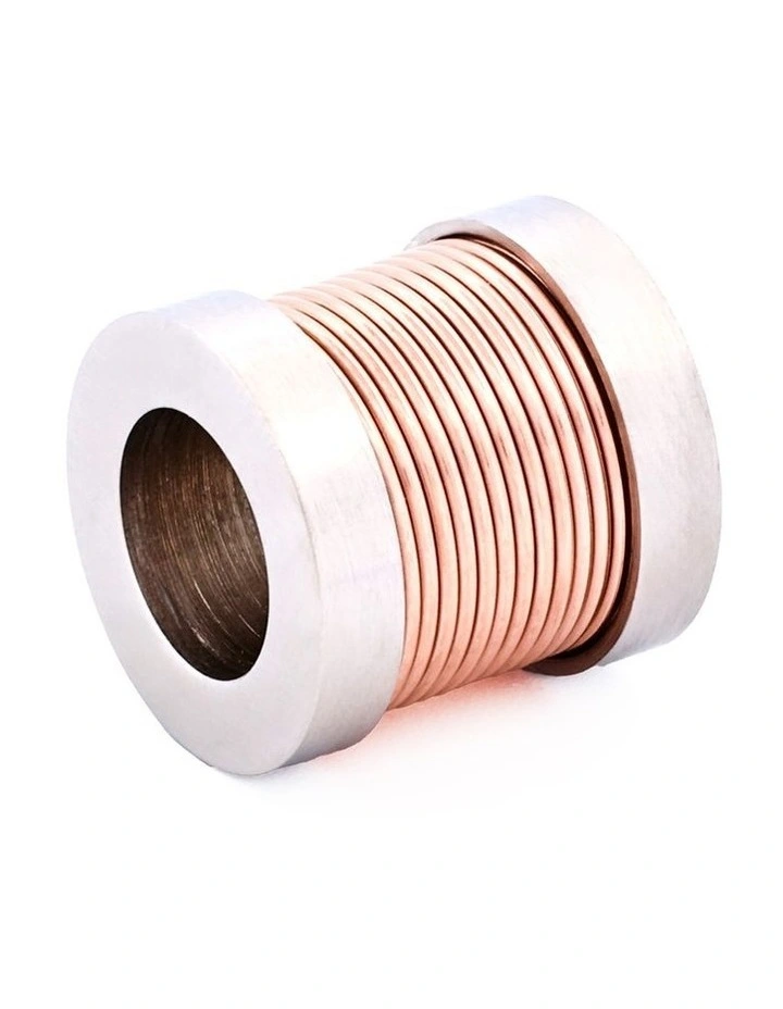 Steel Ion Plated Rose Gold Bead image 2
