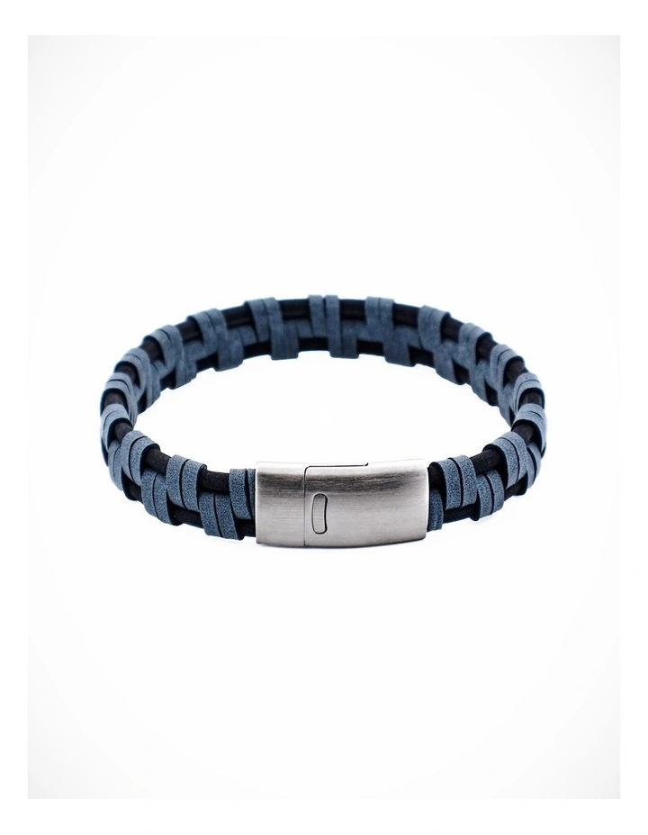 Braided Italian Leather Bracelet image 2