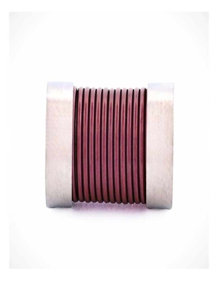 Steel Ion Plated Brown Bead image 2