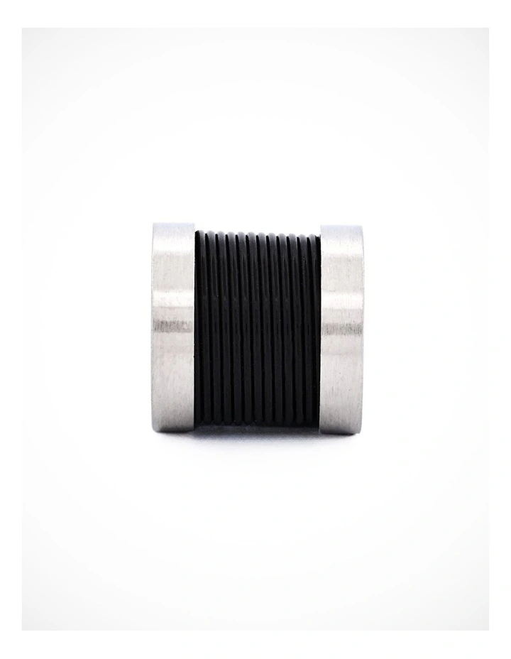 Stainless Steel Ion Plated Black Bead image 1