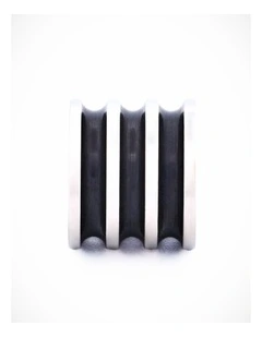 Steel Ion Plated Black Bead