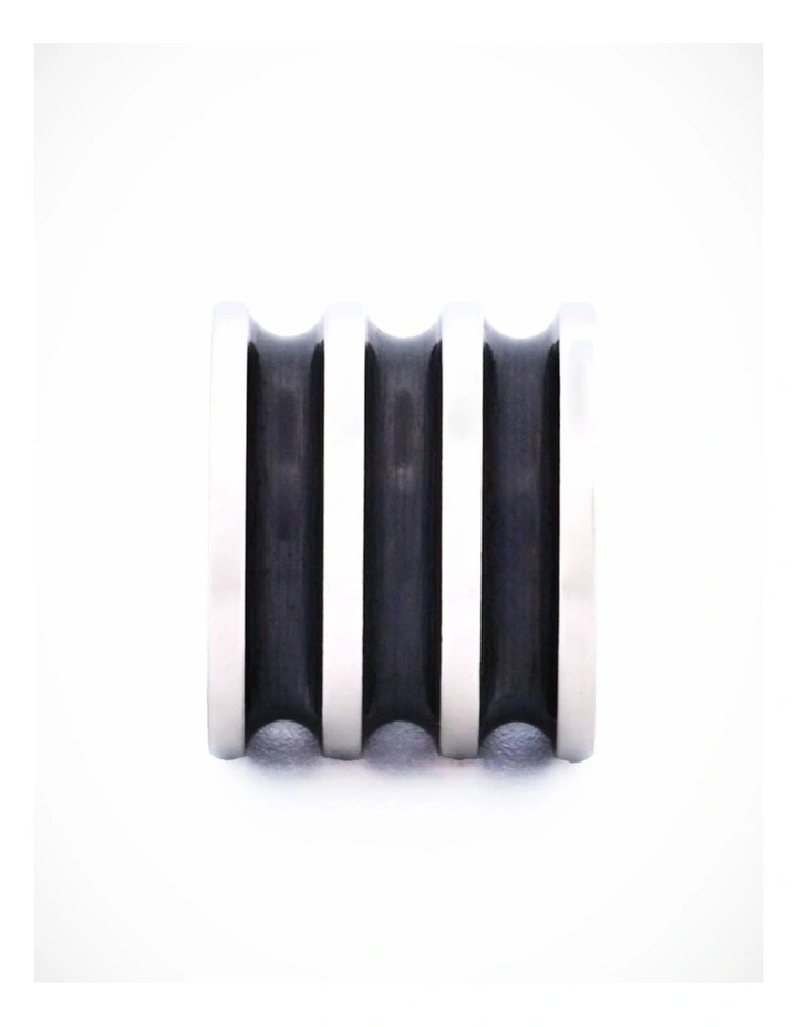Steel Ion Plated Black Bead image 1