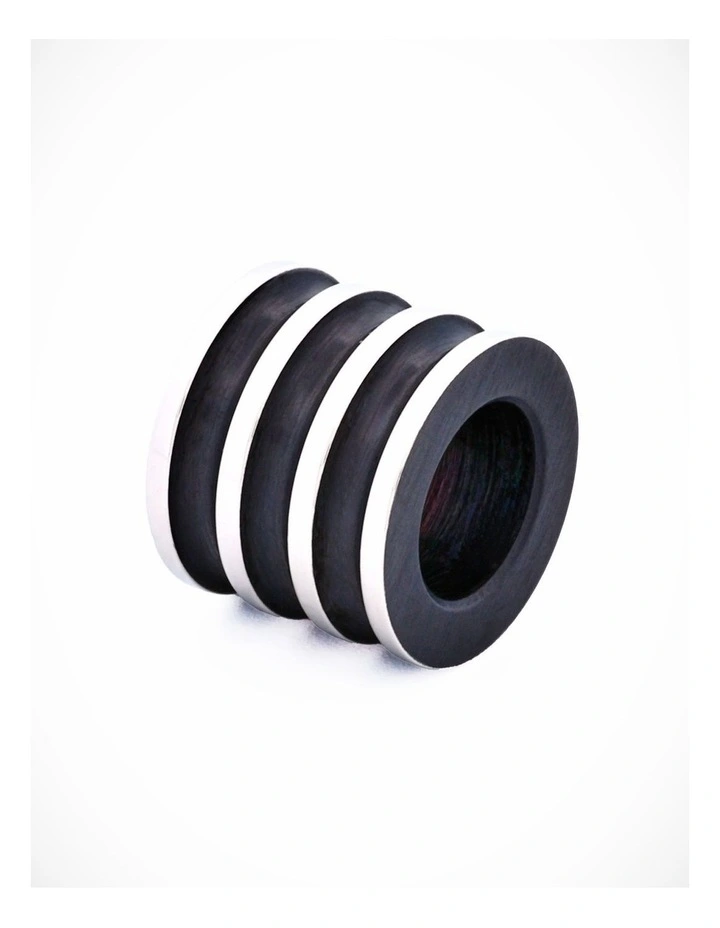 Steel Ion Plated Black Bead image 2