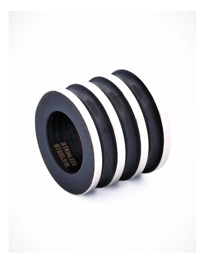 Steel Ion Plated Black Bead image 3
