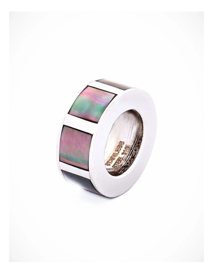 Steel Grey Mother Of Pearl Bead image 2