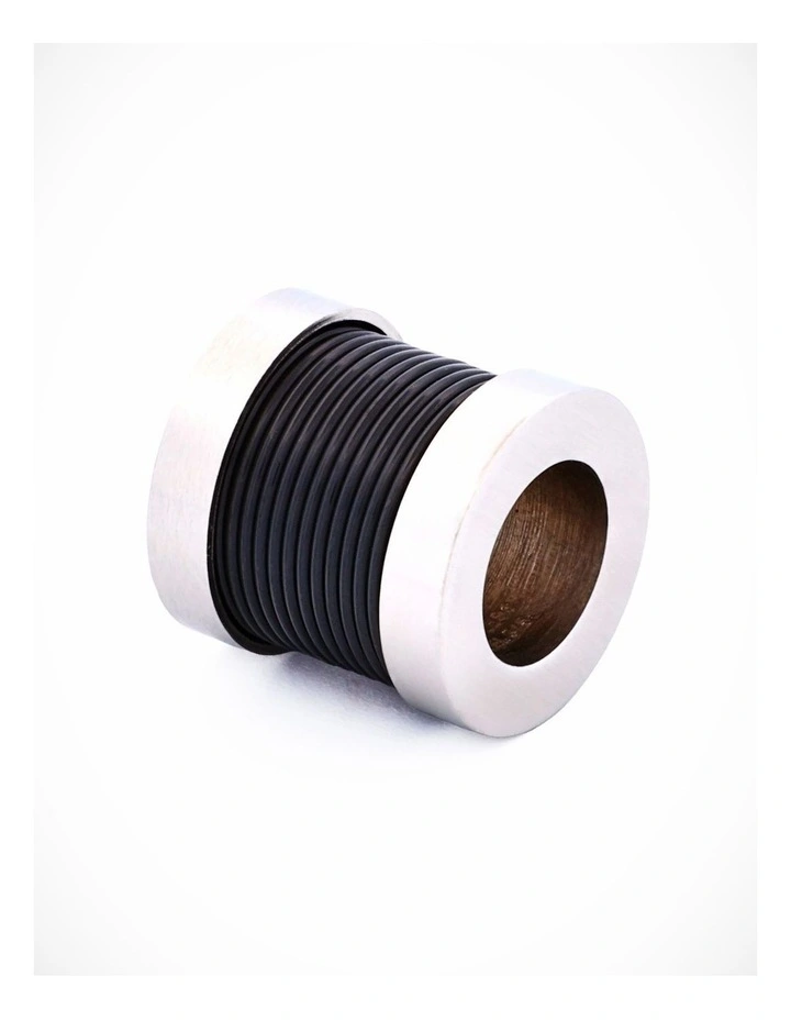 Steel Ion Plated Black Bead image 2