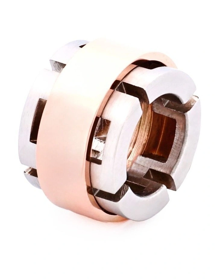 Steel Ion Plated Rose Gold Bead image 3