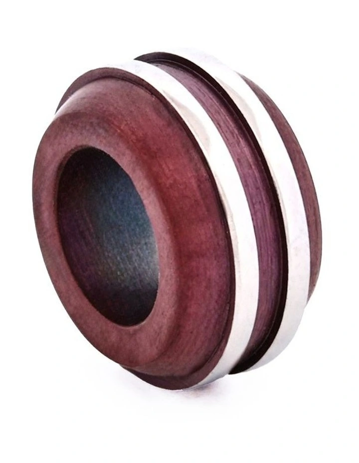 Stainless Steel Brown Bead image 2