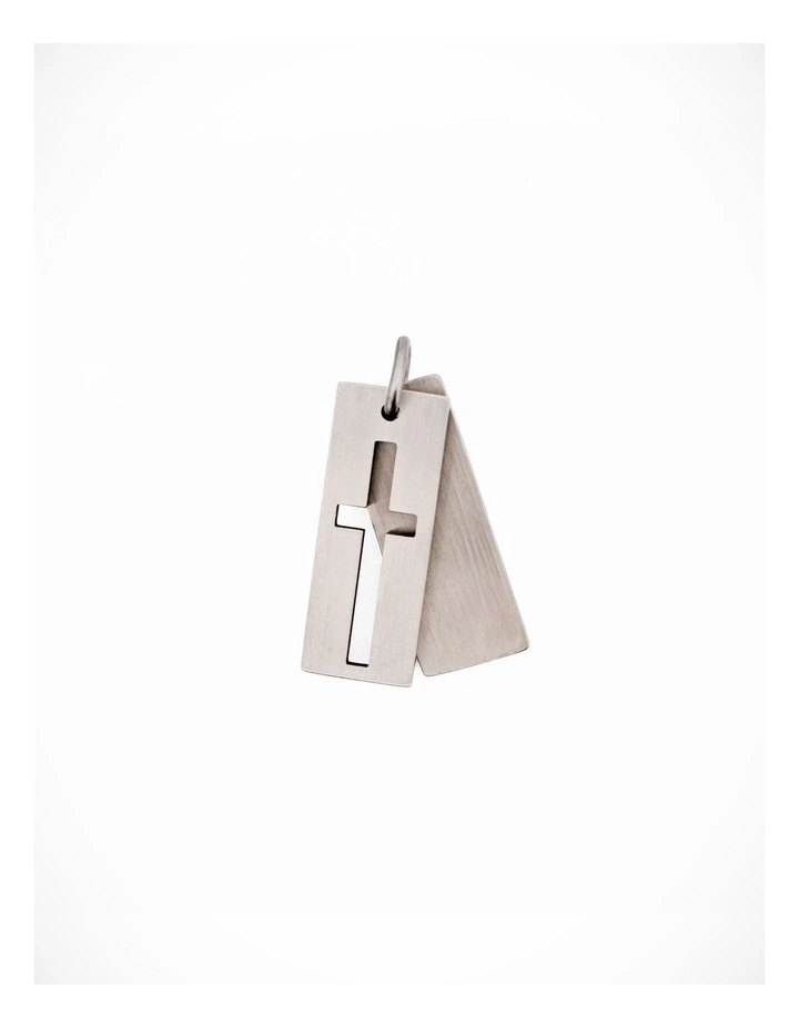 Stainless Steel Dog Tag Cross image 3