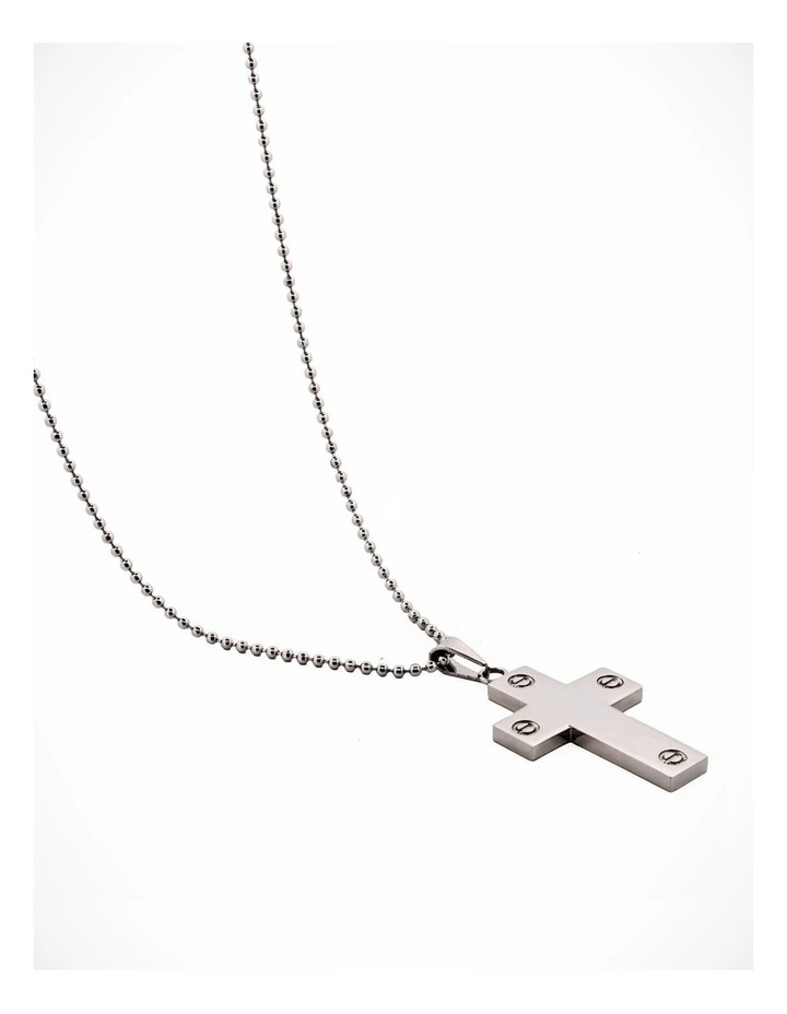 Stainless Steel Cross Pendant image 1