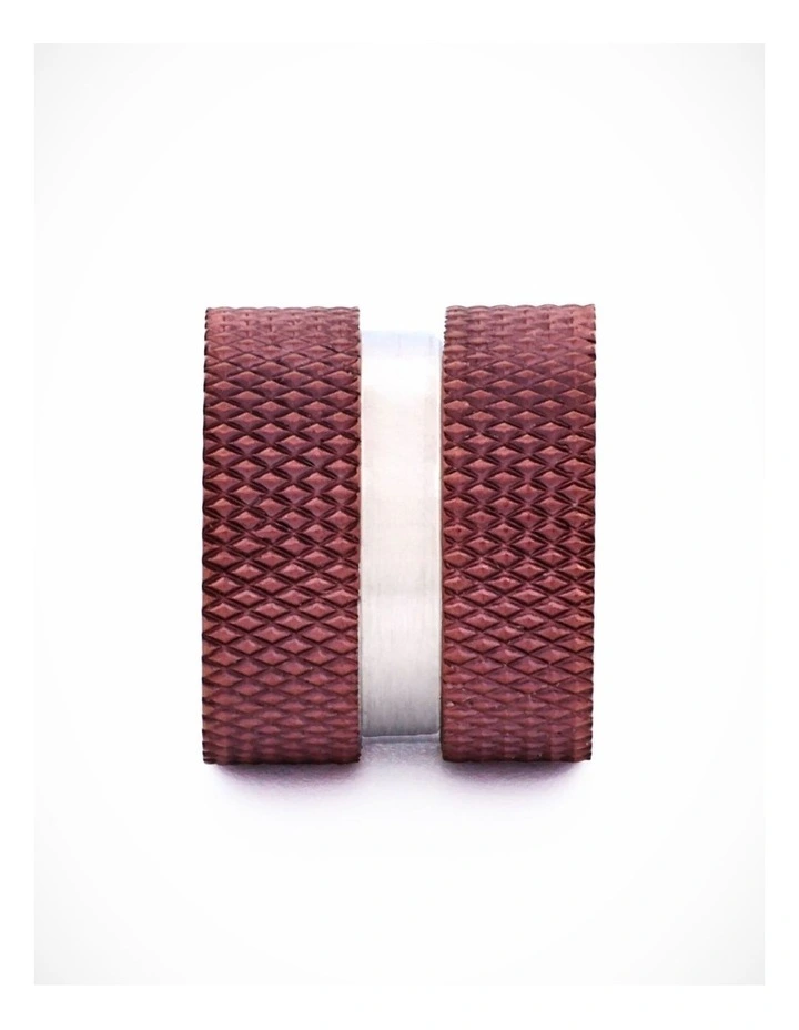 Steel Ion Plated Brown Bead image 2