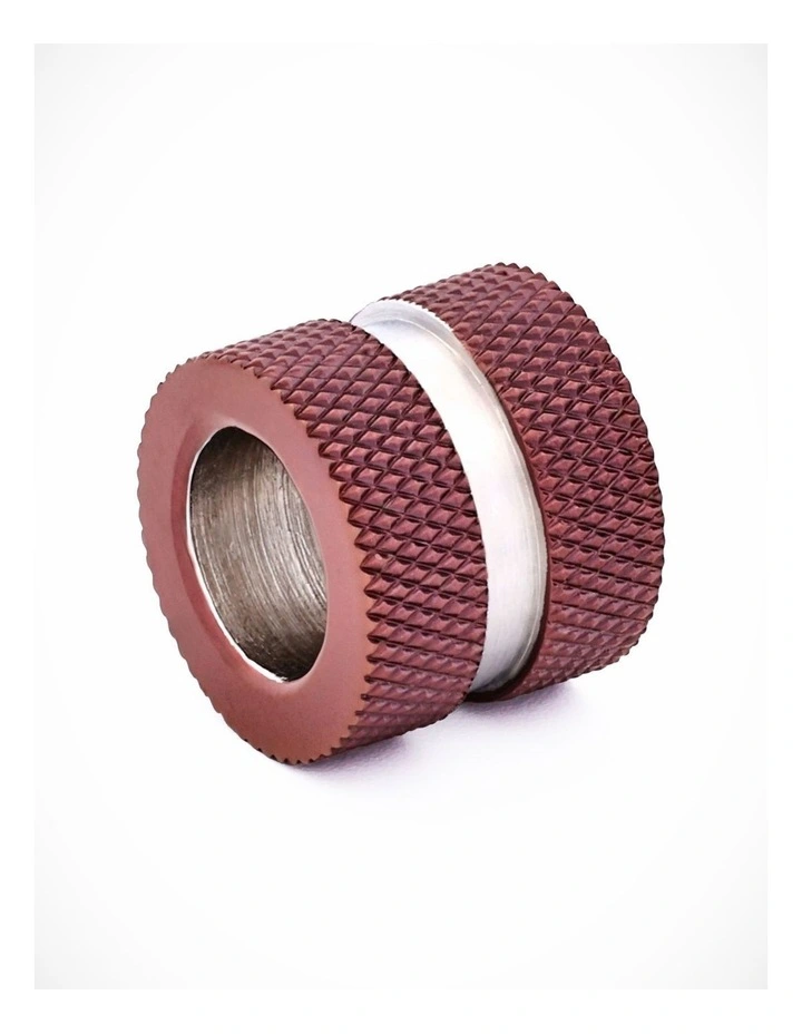 Steel Ion Plated Brown Bead image 3